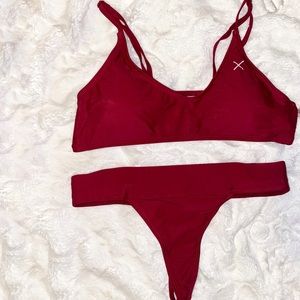 Boutine LA Plum Bikini Set
